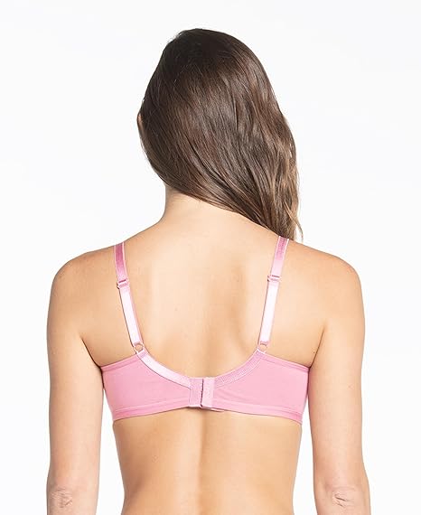 Jockey ES08 Women’s Wirefree Nursing Bra – Full Coverage with Front Opening Cotton Fit